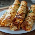 Baked Cheesy Chicken Taquitos