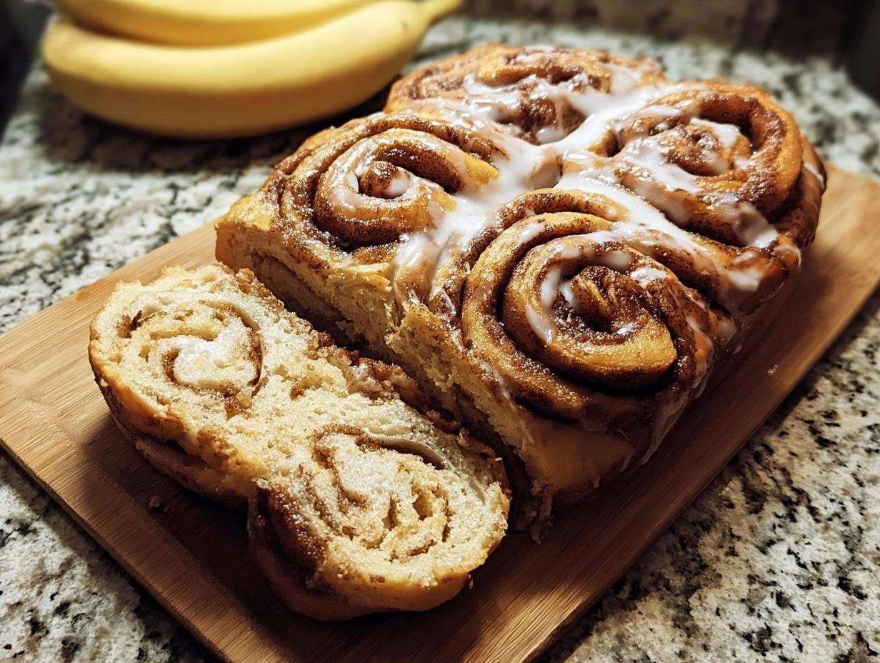 Banana Bread Cinnamon Rolls