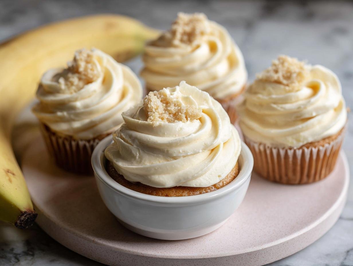 Awesome Banana Cream Cheese Frosting Recipe - Banana Cream Cheese Frosting - additional detail