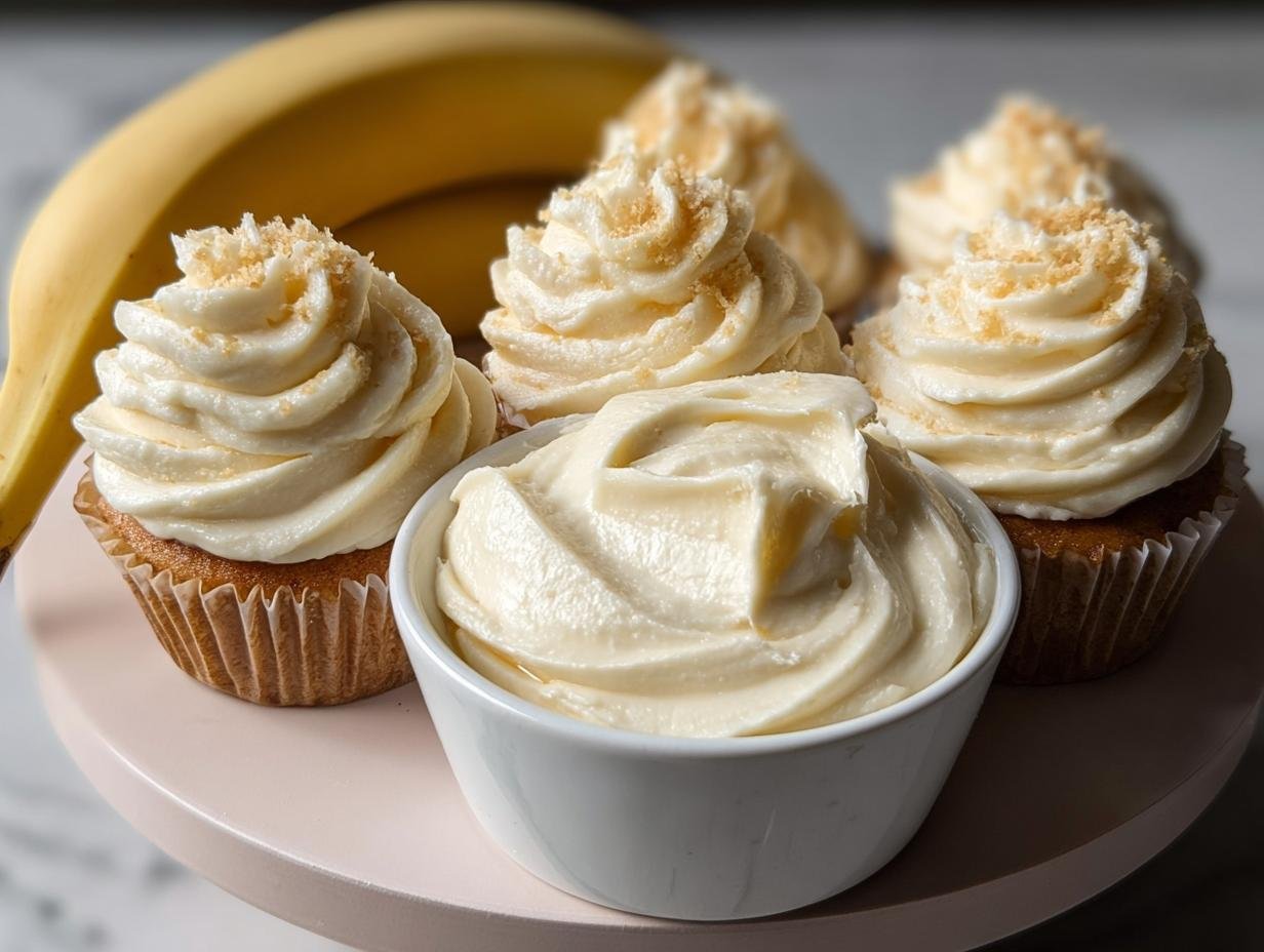Awesome Banana Cream Cheese Frosting Recipe - Banana Cream Cheese Frosting - additional detail