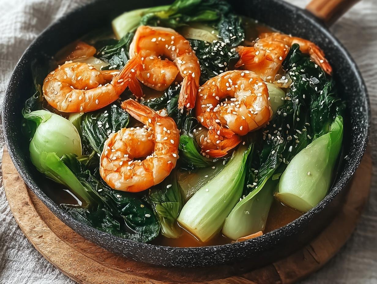 Bok Choy Shrimp Skillet: Deliciously Quick Dinner - Bok Choy Shrimp Skillet - main visual representation