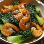 Bok Choy Shrimp Skillet