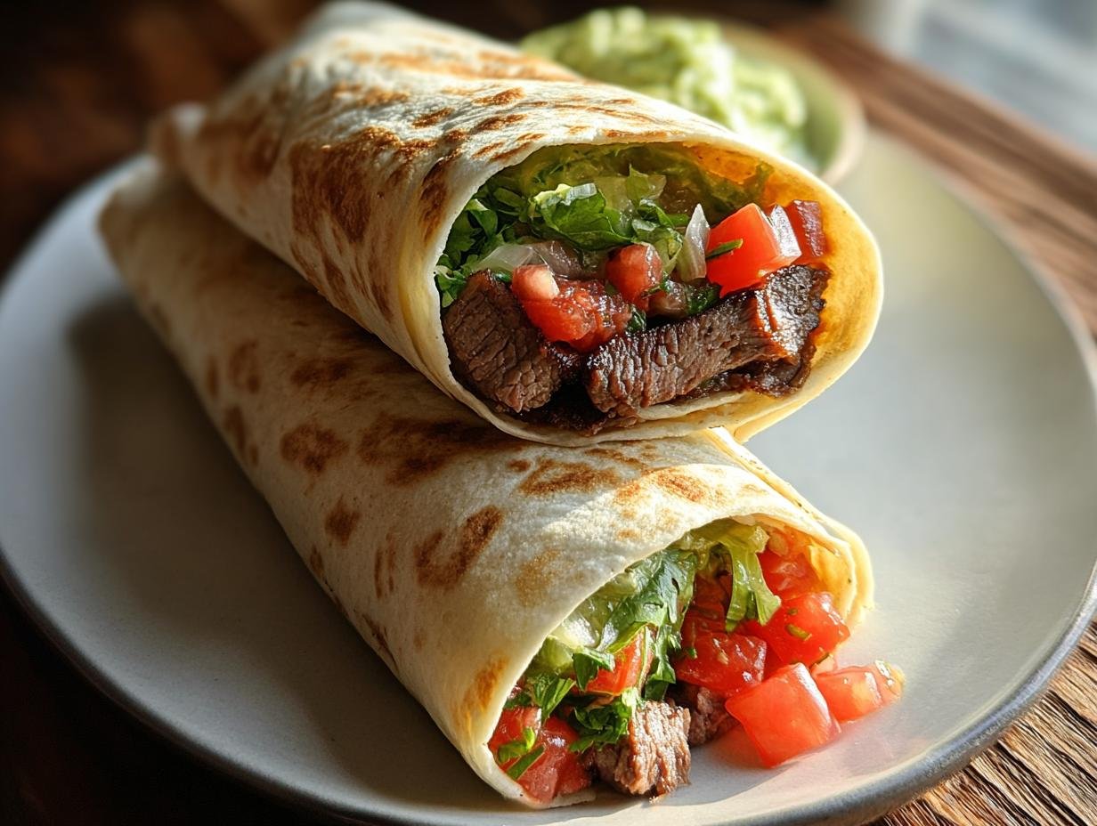 Authentic Carne Asada Burritos: 2lb Steak - Carne Asada Burritos - additional detail