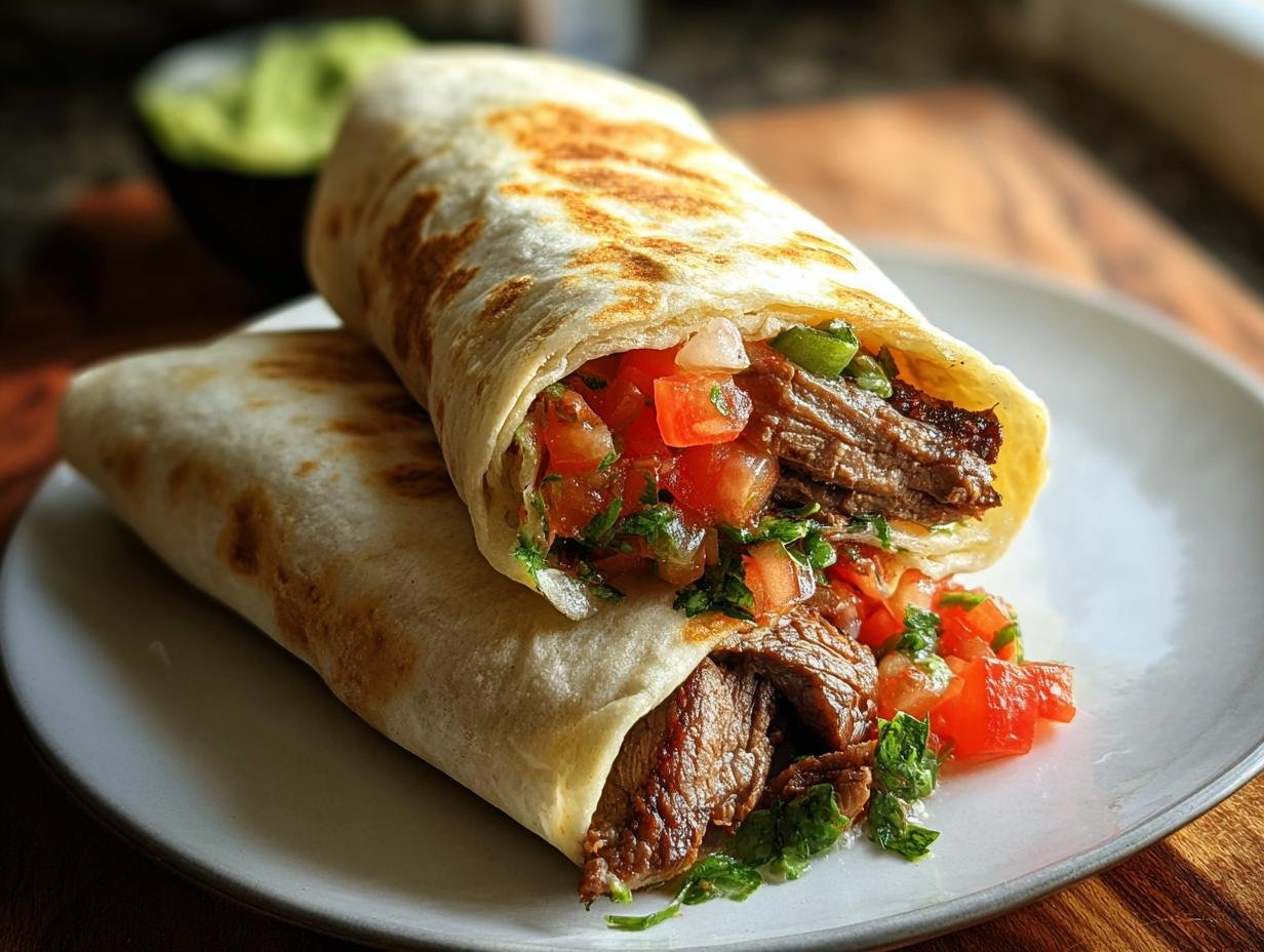 Authentic Carne Asada Burritos: 2lb Steak - Carne Asada Burritos - additional detail