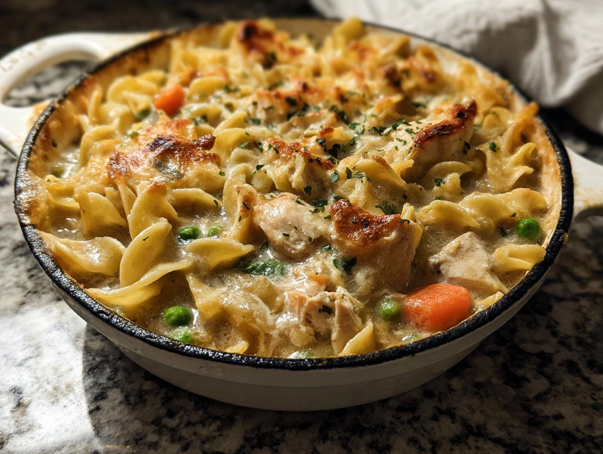Chicken Pot Pie Noodle
