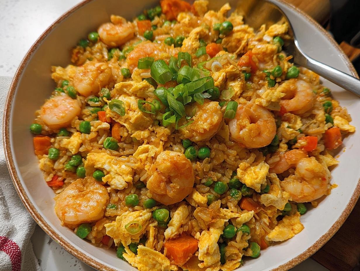 Chicken Shrimp Fried Rice