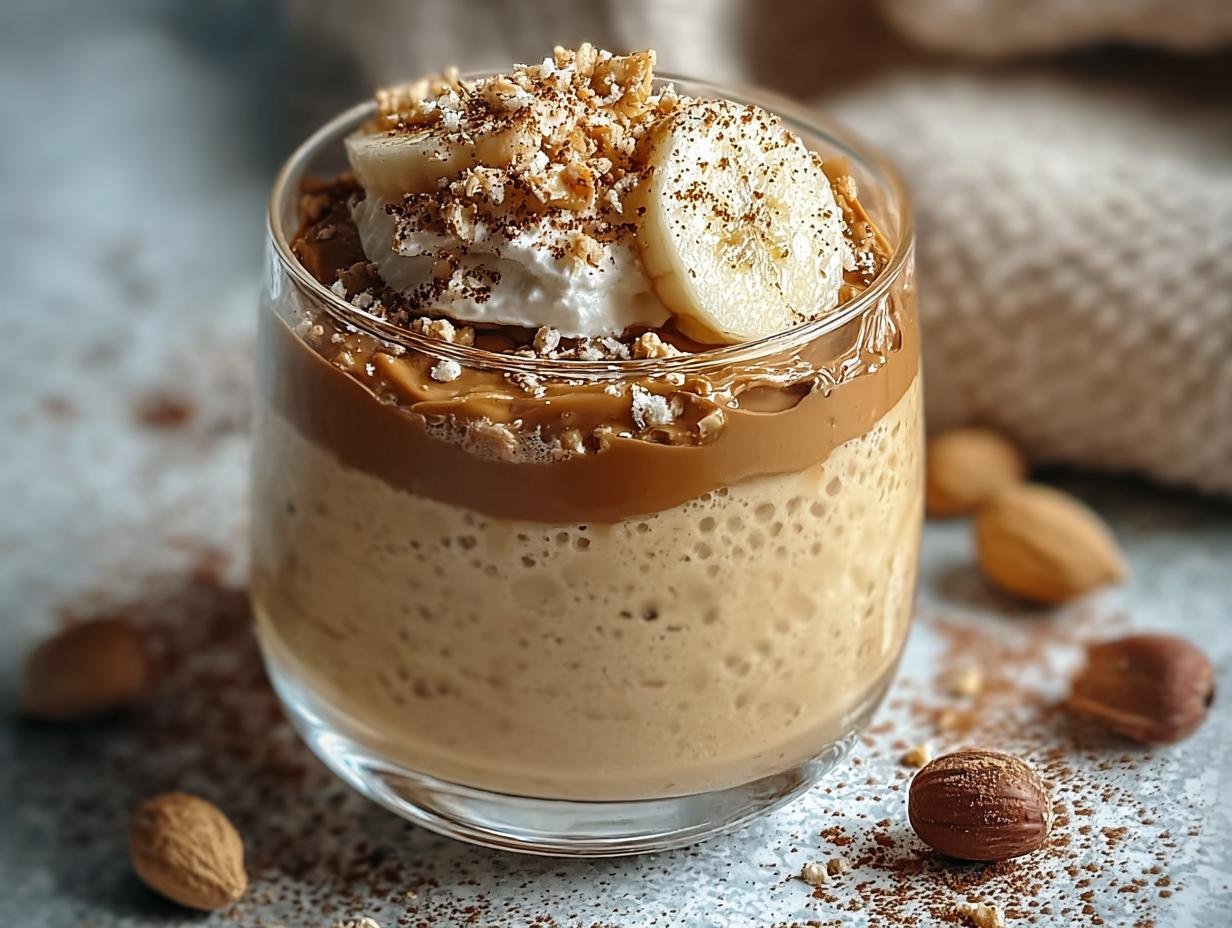 Cottage Cheese Peanut Butter - creamy texture detail