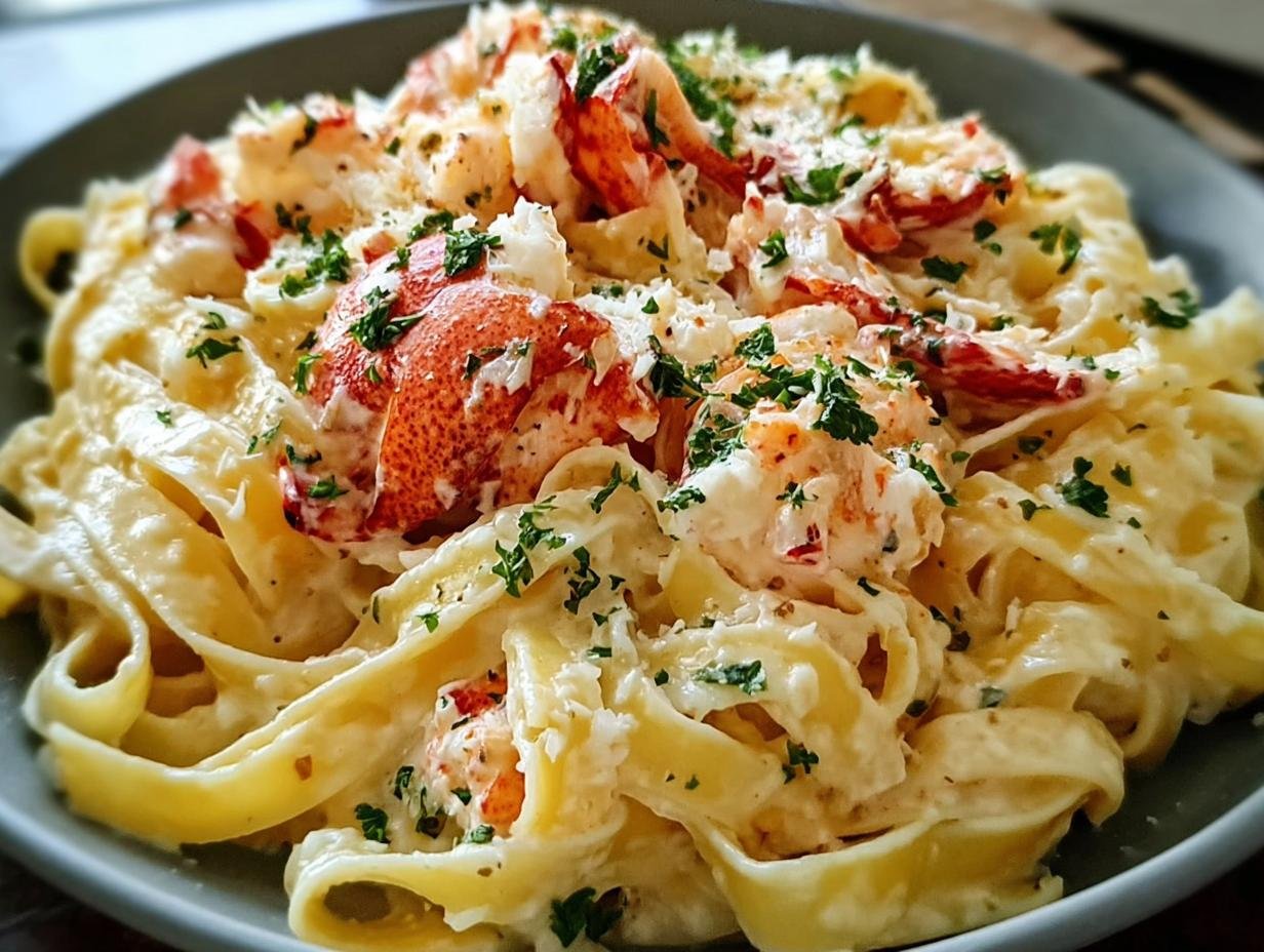 Amazing Creamy Lobster Pasta in Under 1 Hour - Creamy Lobster Pasta - additional detail