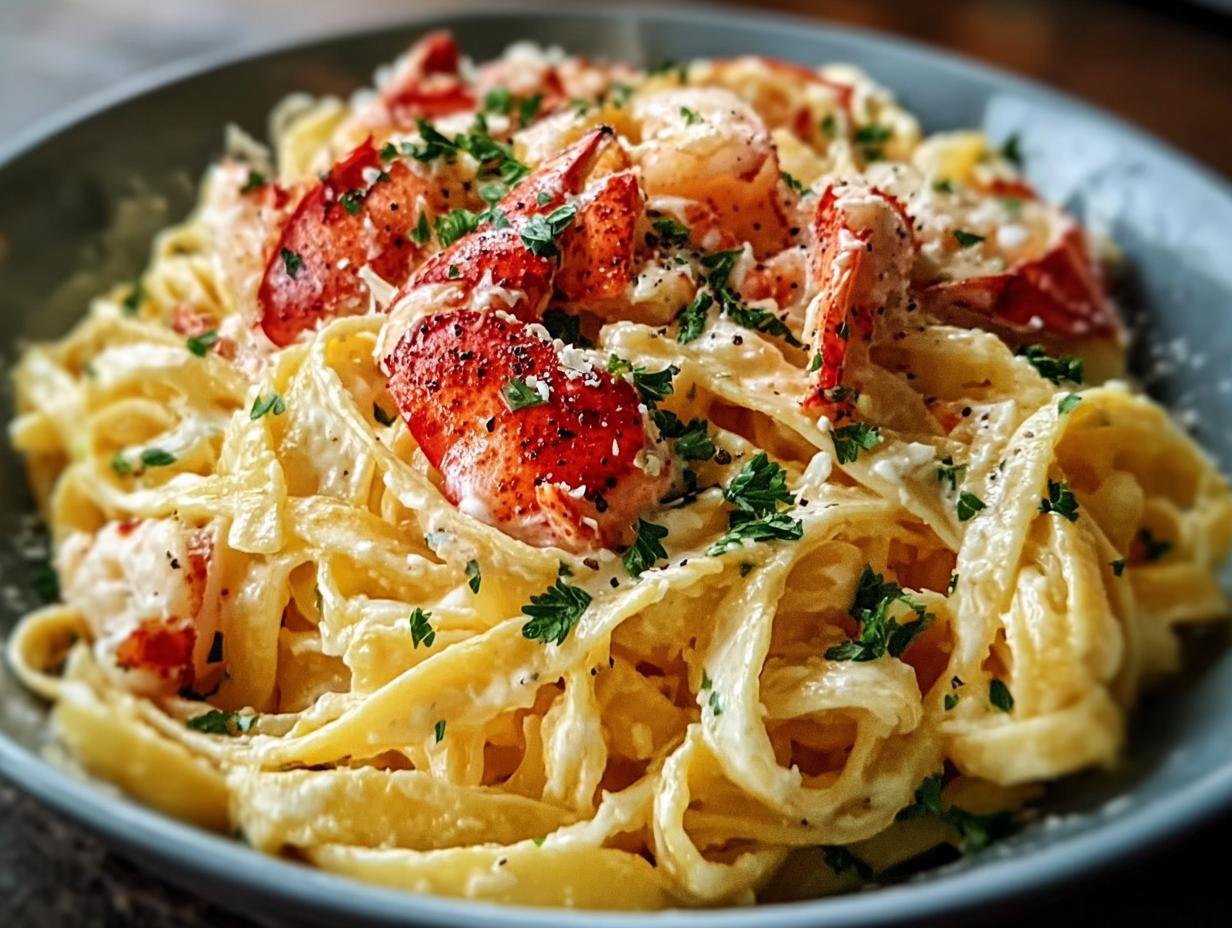 Amazing Creamy Lobster Pasta in Under 1 Hour - Creamy Lobster Pasta - additional detail