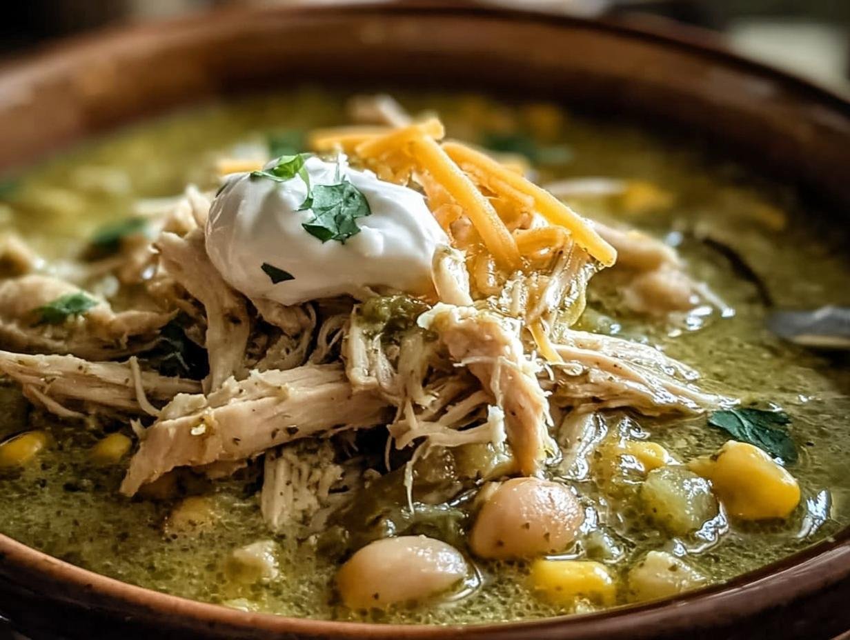 Crock Pot Green Enchilada