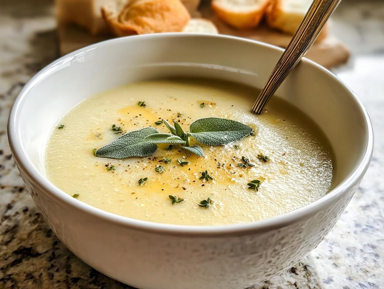 Authentic French Garlic Soup: 8 Cloves Yum - French Garlic Soup - main visual representation