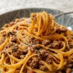 Garlic Butter Beef Pasta