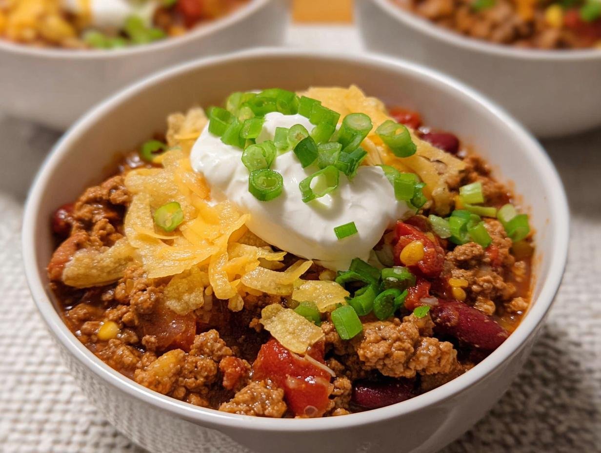 Perfect Healthy Turkey Chili: 1 Delicious Recipe - Healthy Turkey Chili - additional detail