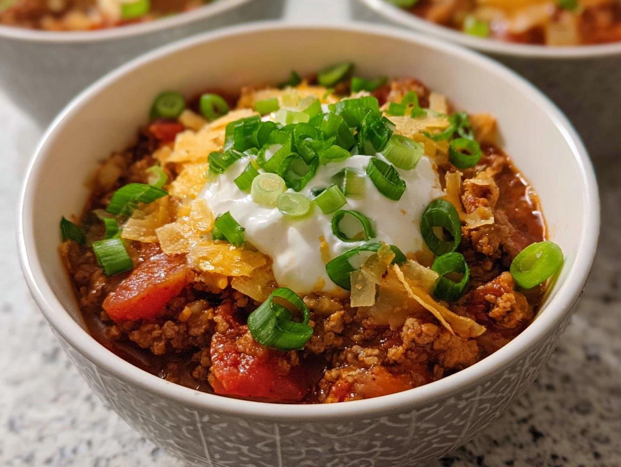 Perfect Healthy Turkey Chili: 1 Delicious Recipe - Healthy Turkey Chili - additional detail