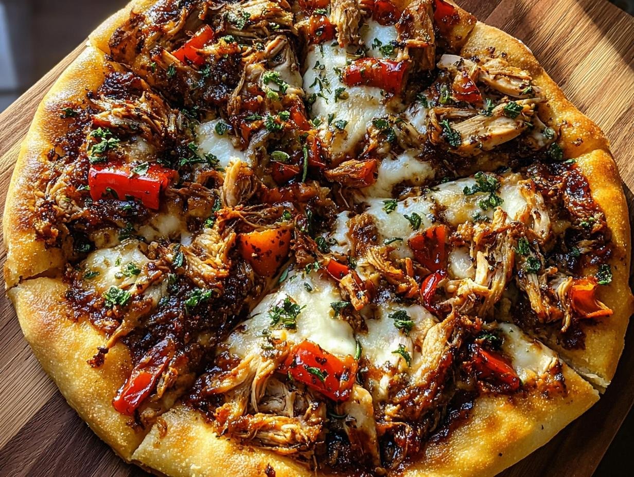 Jamaican Jerk Chicken Pizza: 1 Flavor Bomb - Jamaican Jerk Chicken Pizza - additional detail