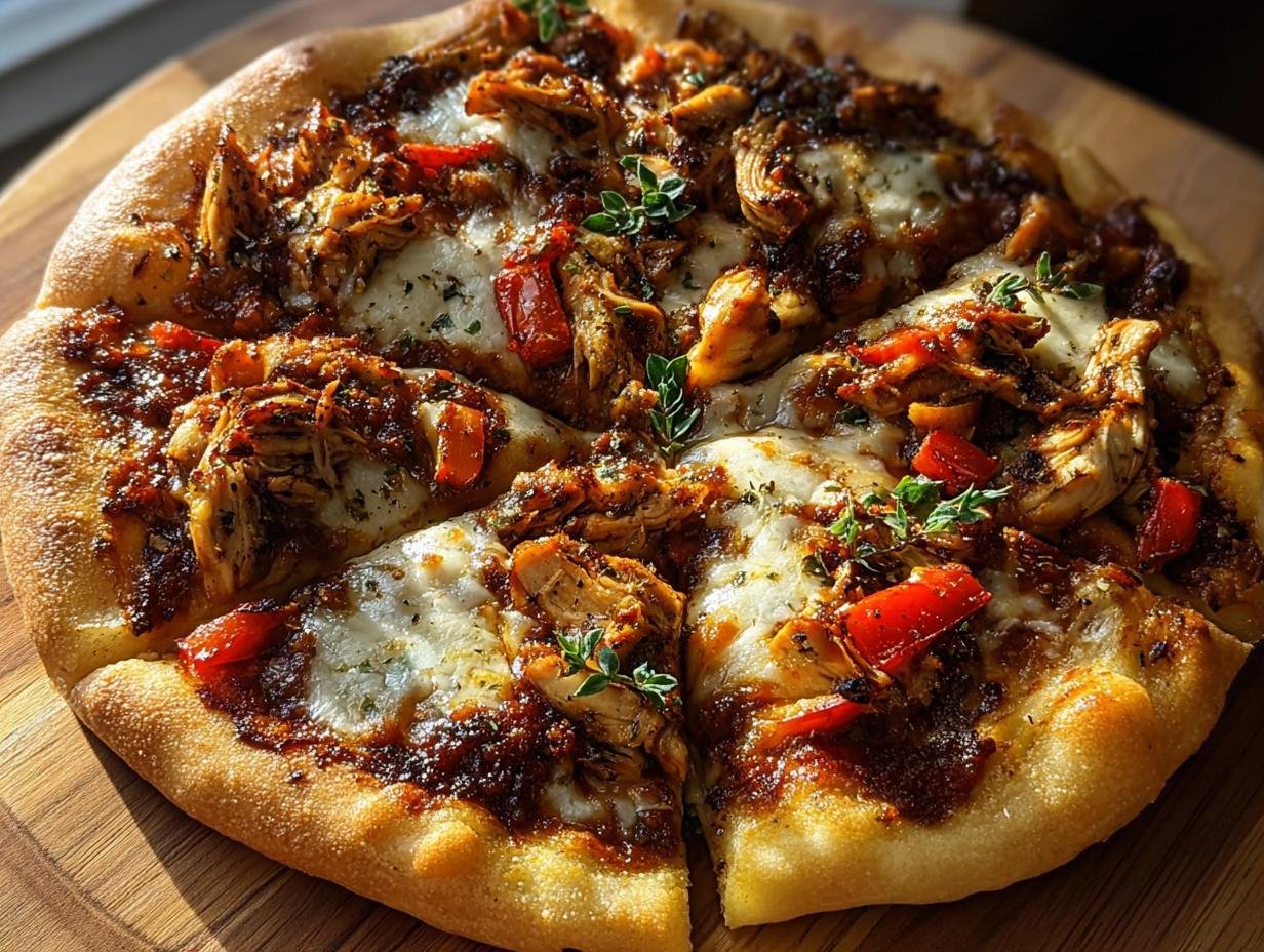 Jamaican Jerk Chicken Pizza