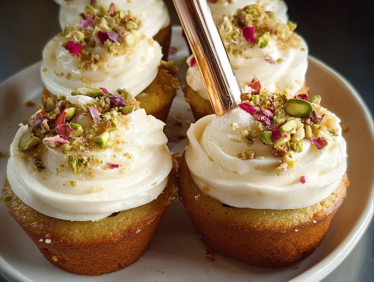Kulfi Tres Leches Cupcakes: 1 Amazing Fusion - Kulfi Tres Leches Cupcakes - additional detail