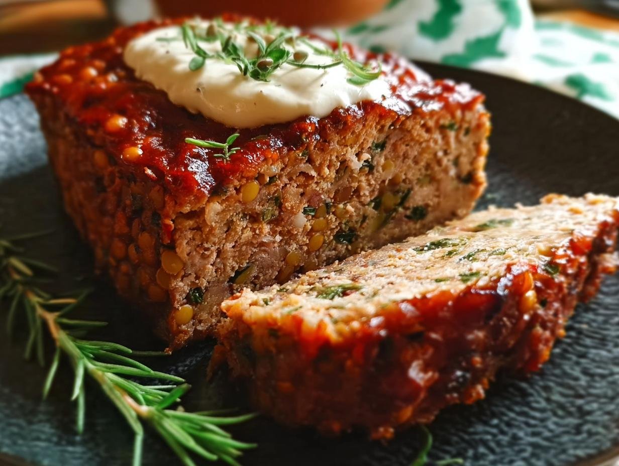 Savory Lentil Meatloaf: 1 Quick & Delicious Recipe - Lentil Meatloaf - main visual representation