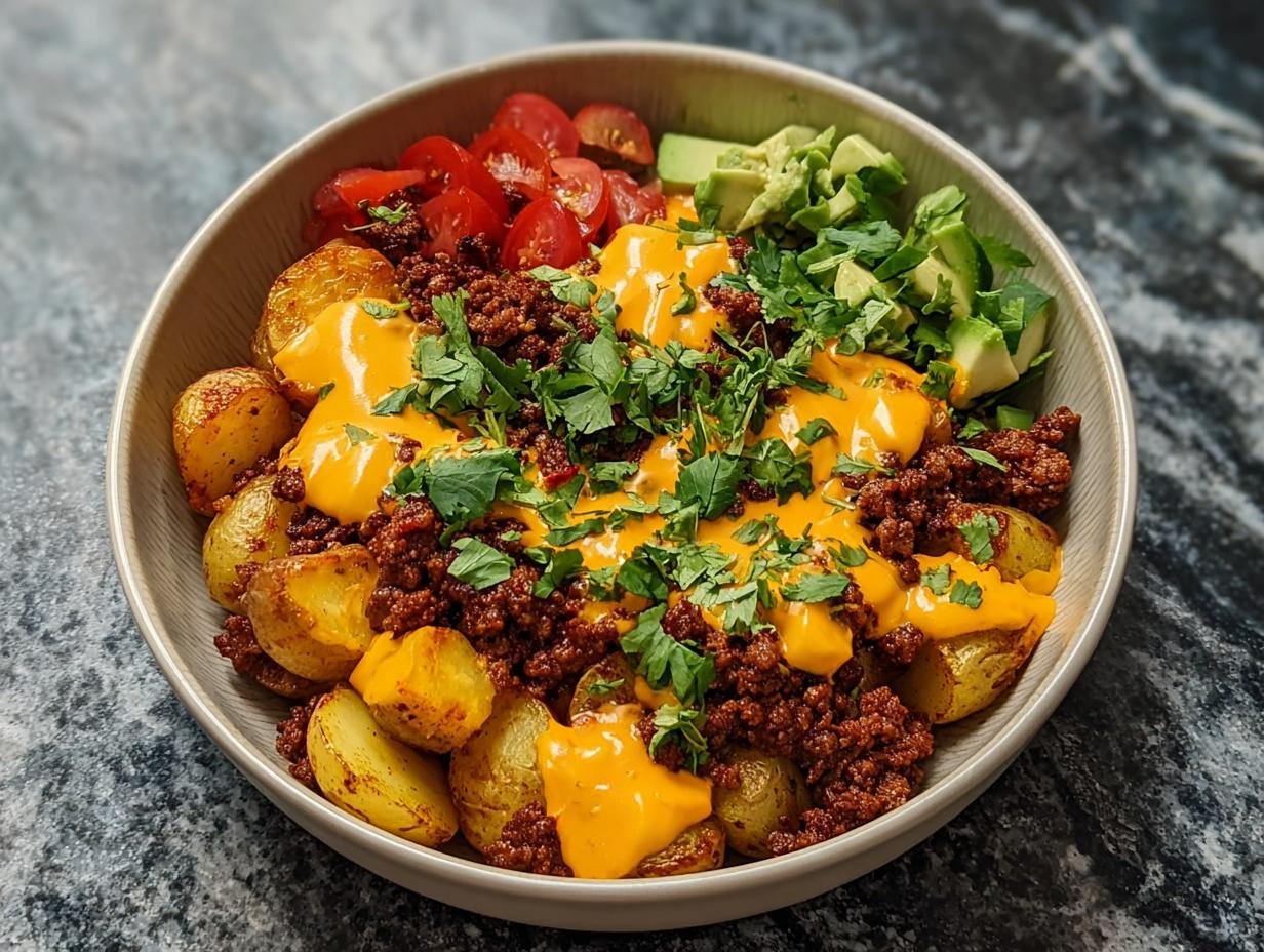 Loaded Fiesta Potato Bowl