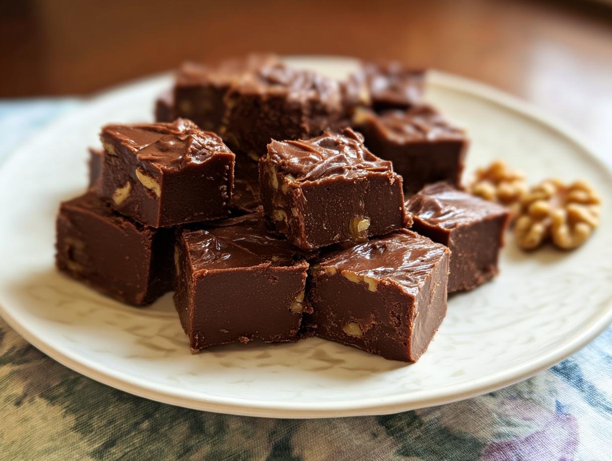 Mamie Eisenhower's Famous Fudge: 1 Delicious History - Mamie Eisenhowers Famous Fudge - additional detail