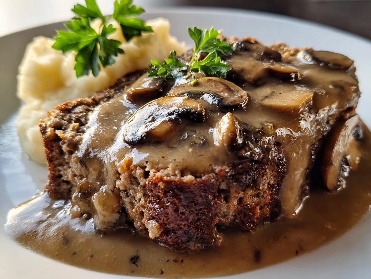 Meatloaf Mushroom Gravy