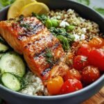 Mediterranean Salmon Bowl