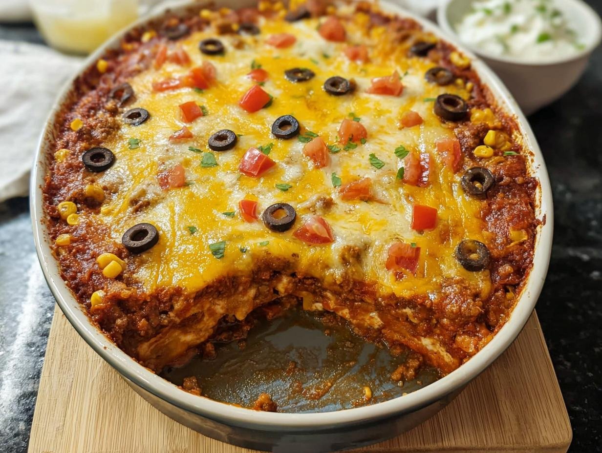 Amazing Mexican Casserole: 1 Dish Wonder - Mexican Casserole - additional detail