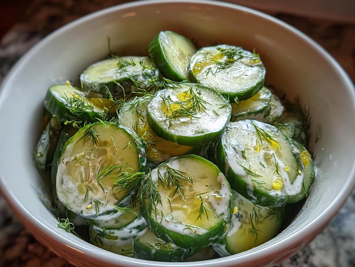 Pickle Juice Ranch Cucumber
