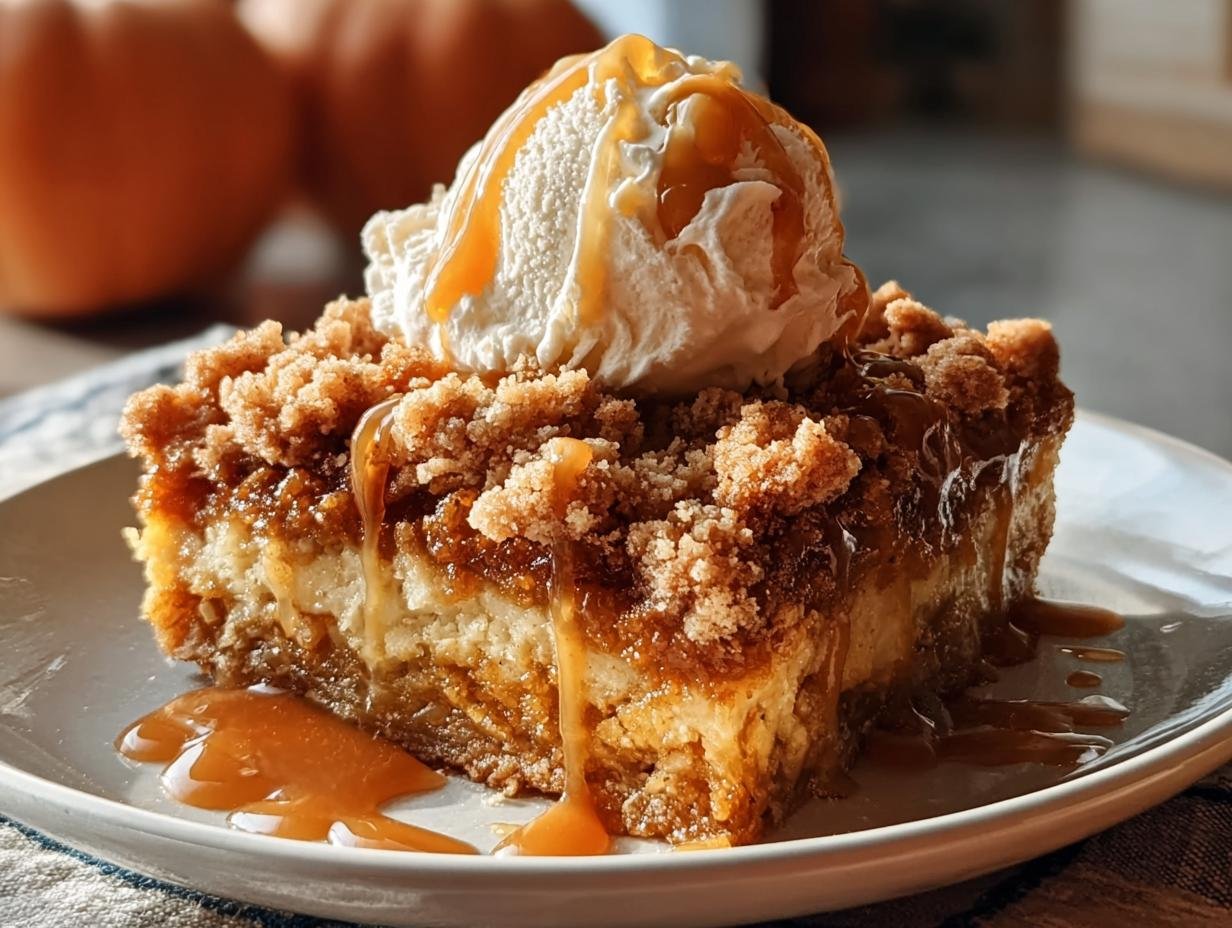 Glorious 15-Min Pumpkin Dump Cake - Pumpkin Dump Cake - additional detail