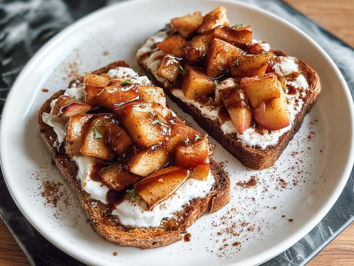 Sauteed Cinnamon Apples Yogurt