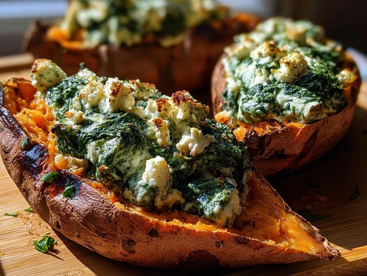 Spinach Ricotta Stuffed Sweet Potatoes: 1 Must-Try - Spinach Ricotta Stuffed Sweet - additional detail