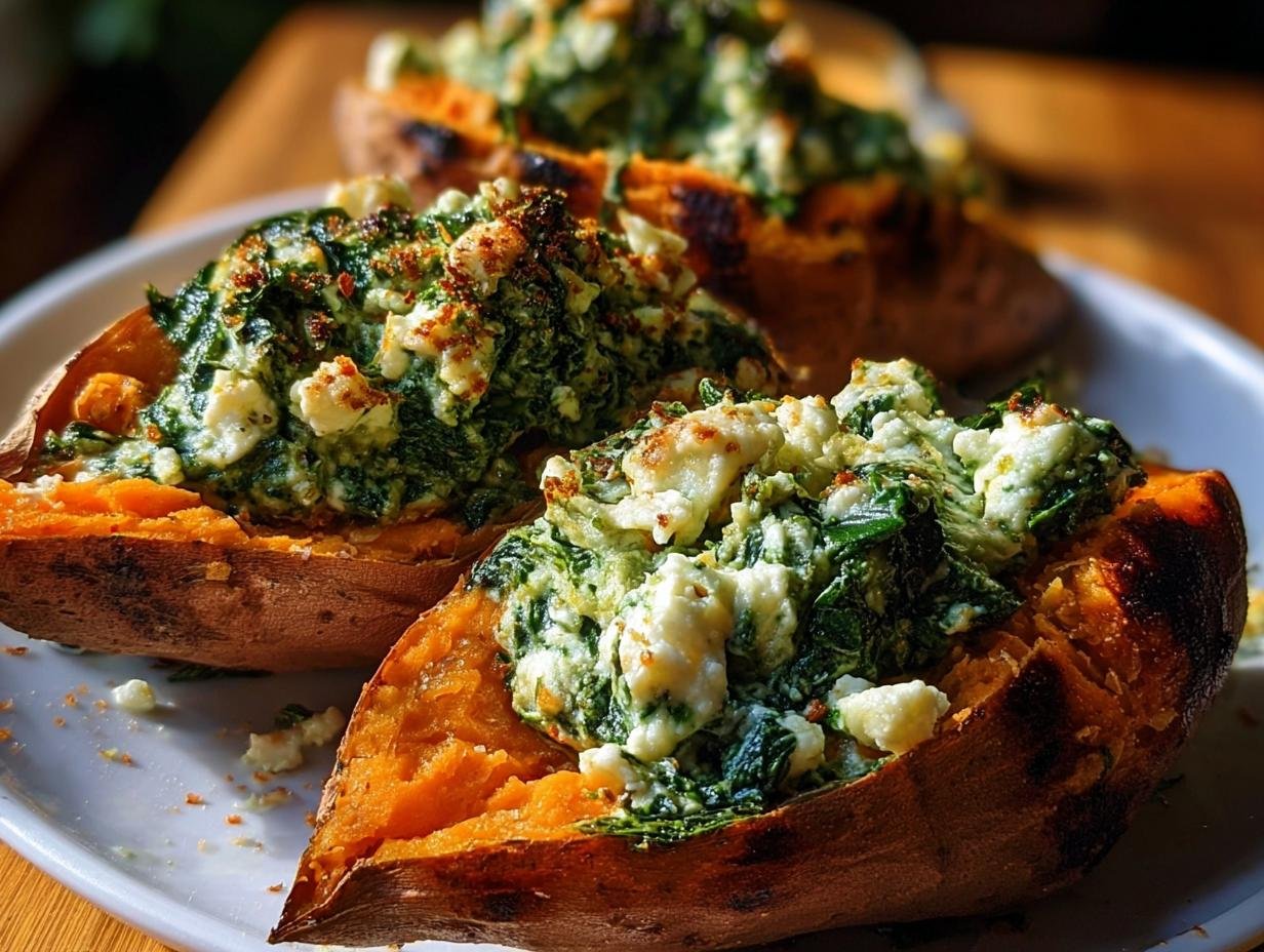 Spinach Ricotta Stuffed Sweet Potatoes: 1 Must-Try - Spinach Ricotta Stuffed Sweet - additional detail
