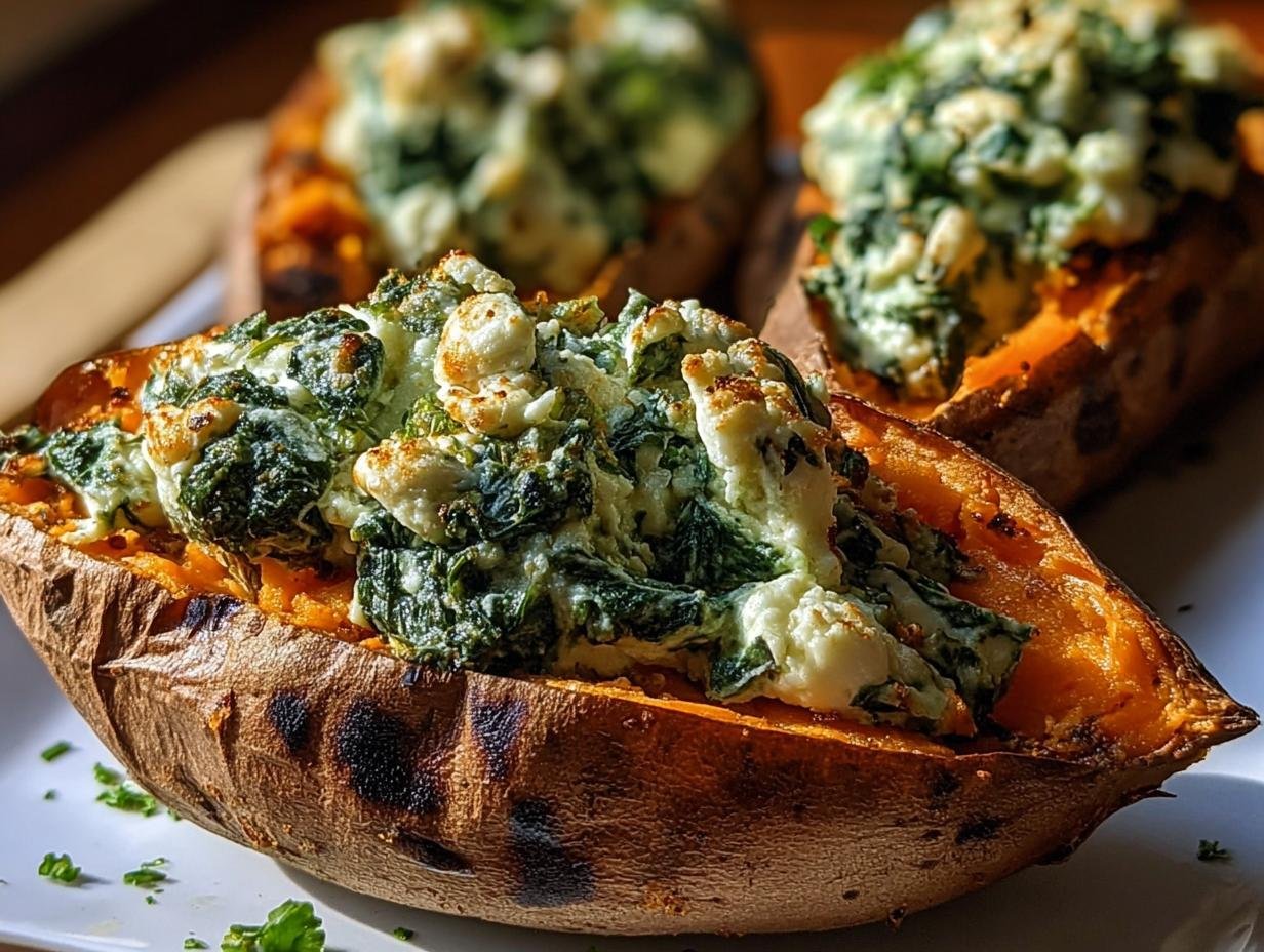 Spinach Ricotta Stuffed Sweet