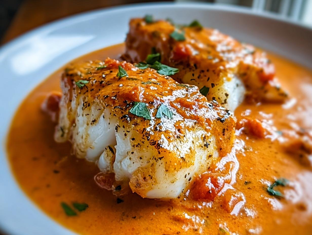 Tilapia Roasted Pepper Sauce