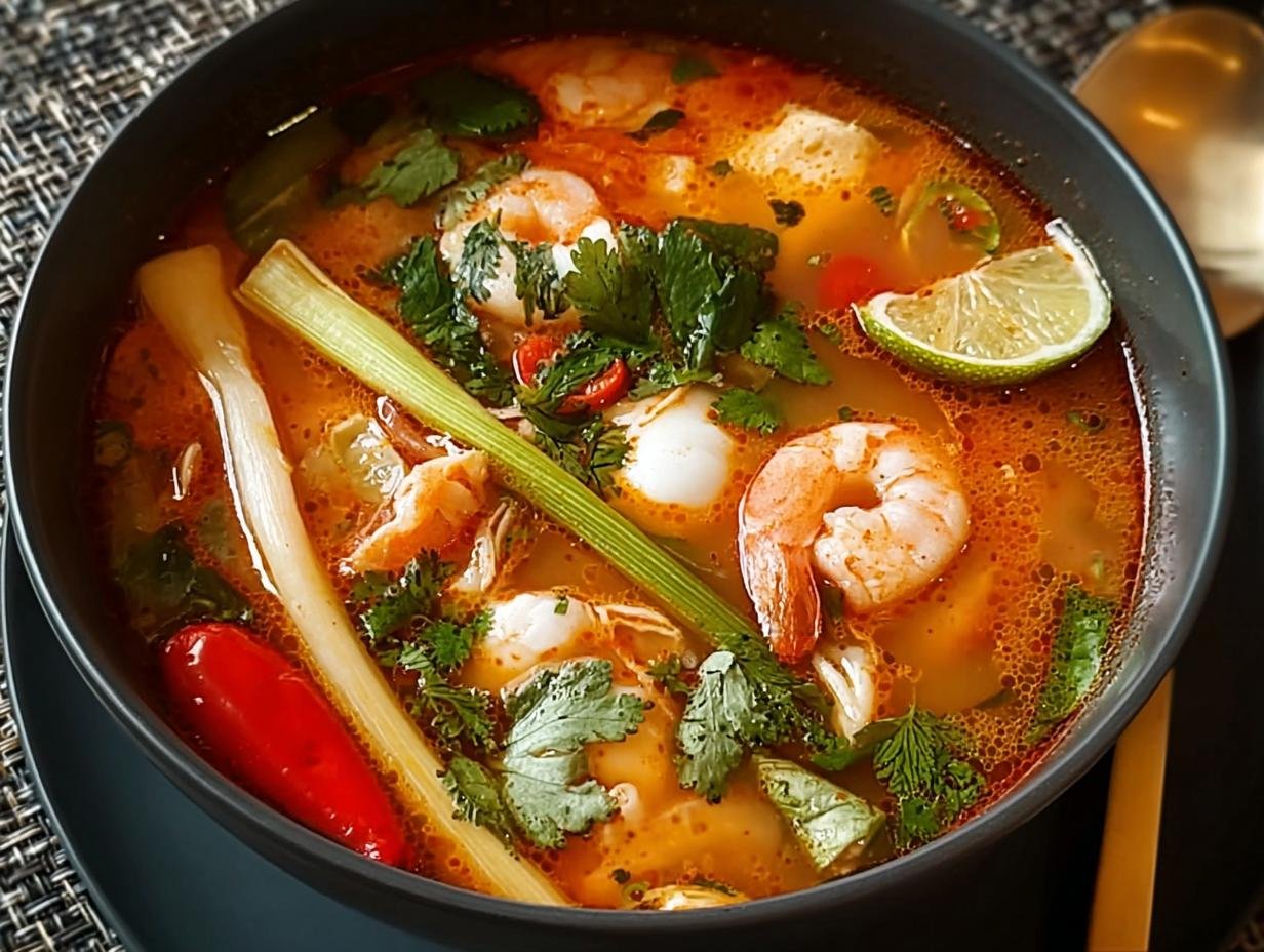 Authentic Tom Yum Soup: 3-4 Days Fresh - Tom Yum Soup - additional detail