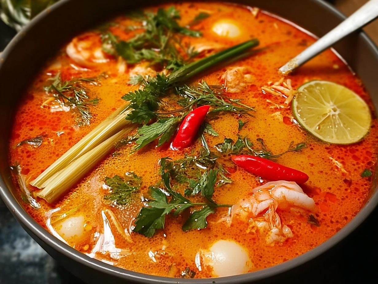 Authentic Tom Yum Soup: 3-4 Days Fresh - Tom Yum Soup - additional detail
