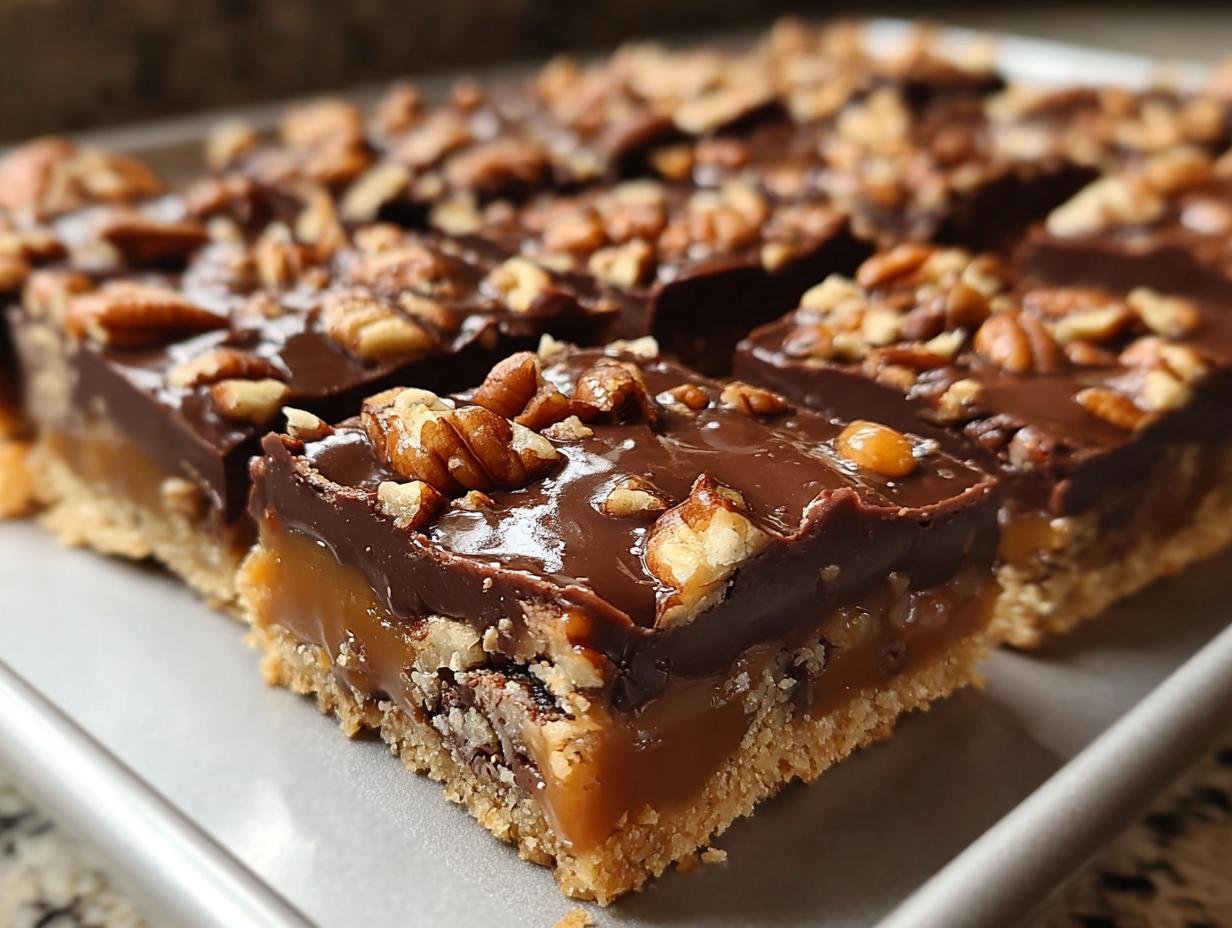 Turtle Bars: 15 Minute Sweet & Salty Bliss - Turtle Bars - additional detail