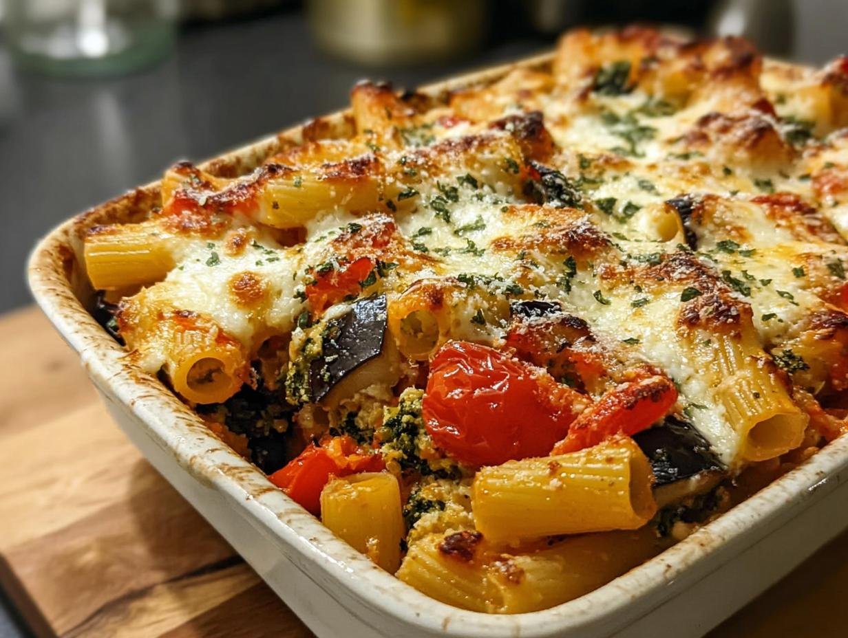 Amazing Vegetable Pasta Bake: Comfort Food Ready - Vegetable Pasta Bake - additional detail
