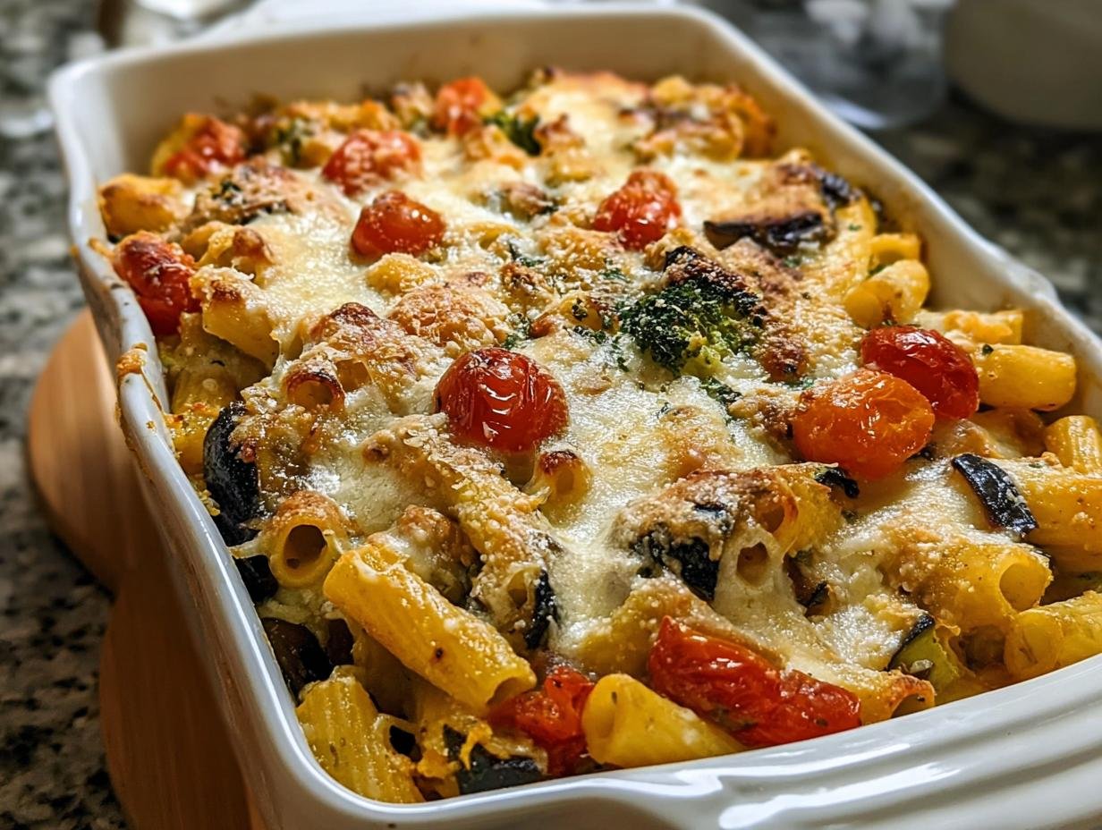 Amazing Vegetable Pasta Bake: Comfort Food Ready - Vegetable Pasta Bake - additional detail