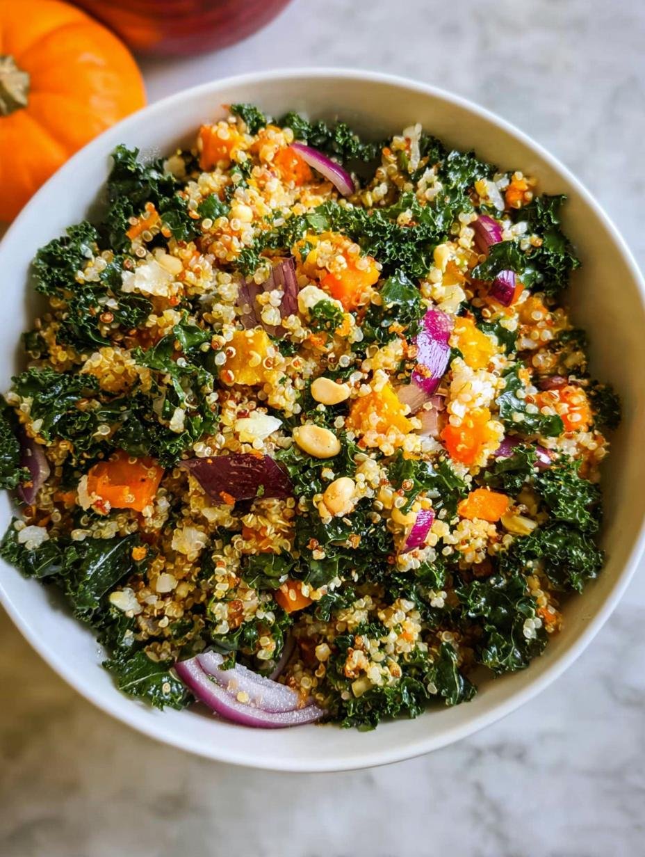 Killer Autumn Kale Quinoa Salad in 10 Amazing Steps - Autumn Kale Quinoa Salad - additional detail