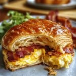 Bacon Egg Cheese Croissant