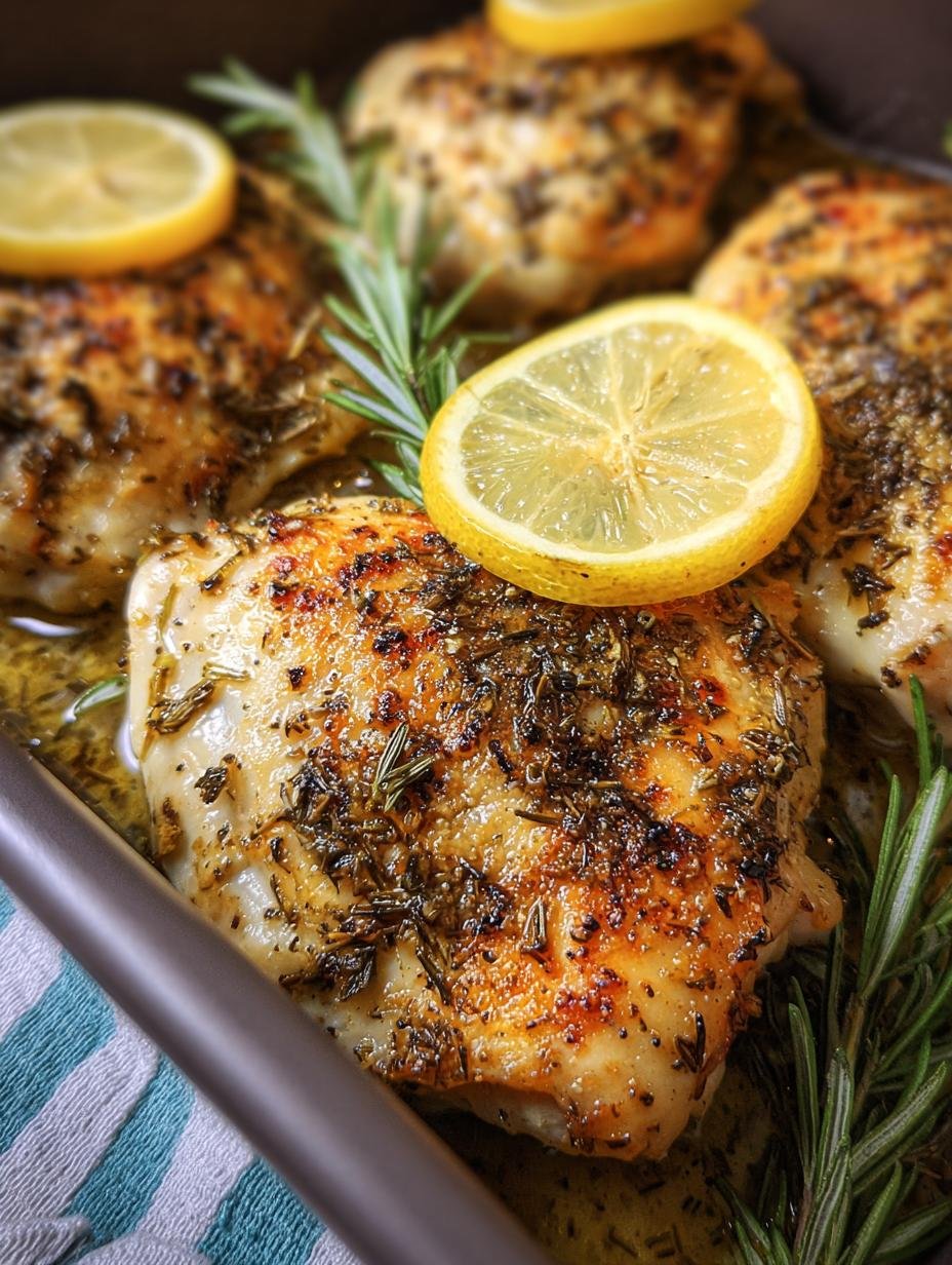 Baked Greek Lemon Chicken