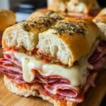 Baked Italian Sub Sandwiches