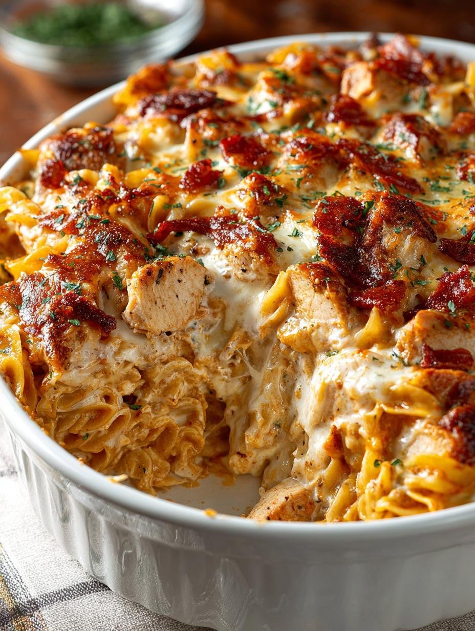 Bbq Ranch Chicken Casserole