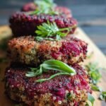 Beet Goat Cheese Quinoa