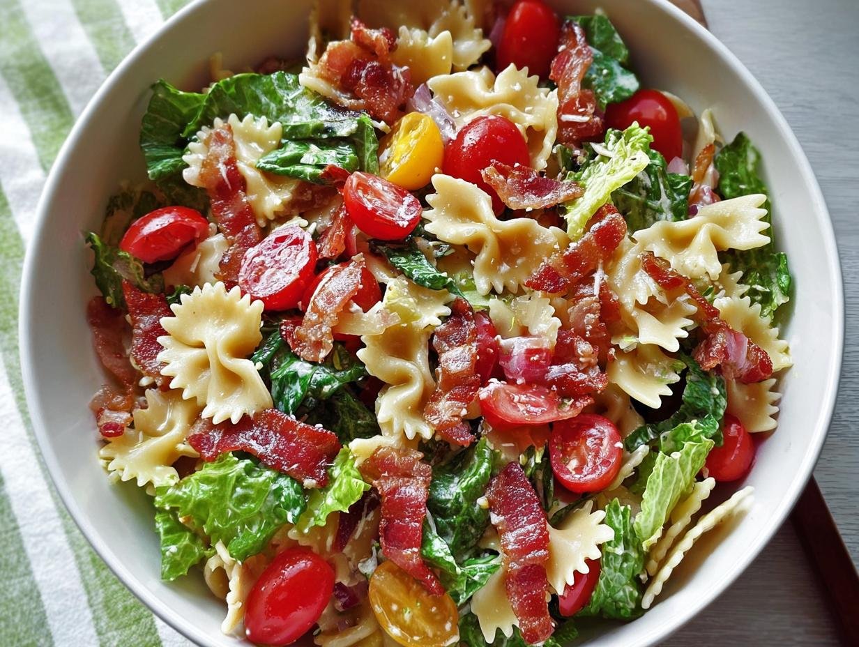 Amazing Blt Pasta Salad: 1 Perfect Recipe - Blt Pasta Salad - main visual representation