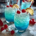 Blue Hawaiian Rum Punch