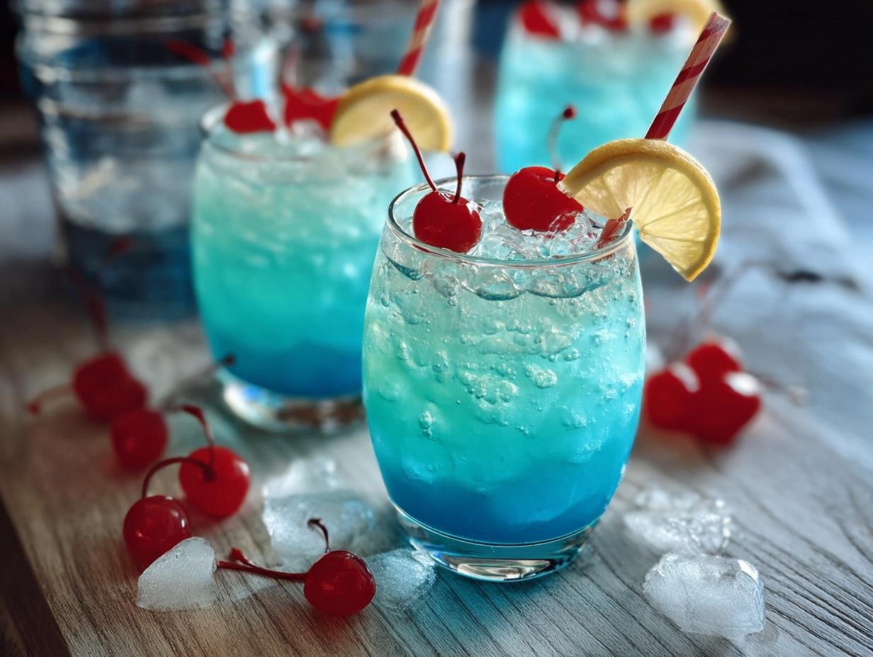 Blue Hawaiian Rum Punch