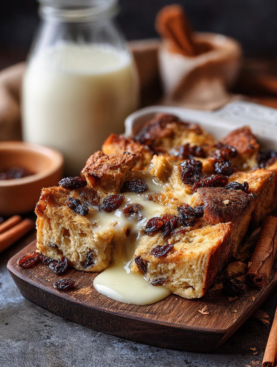 Cinnamon Raisin Bread Pudding
