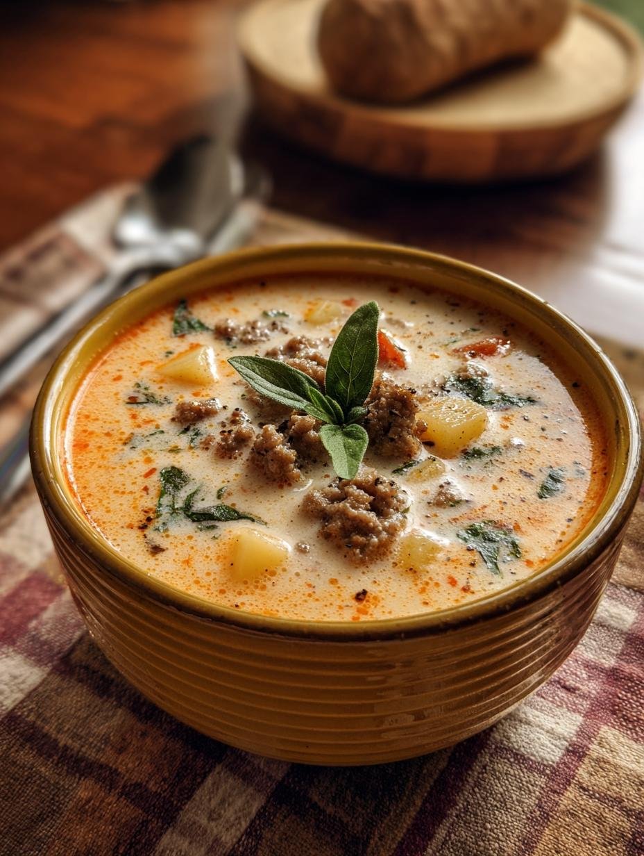 Creamy Italian Sausage Potato: 1 Pot Wonder Meal - Creamy Italian Sausage Potato - additional detail